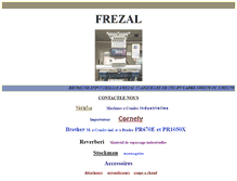 Tablet Screenshot of frezal-france.com